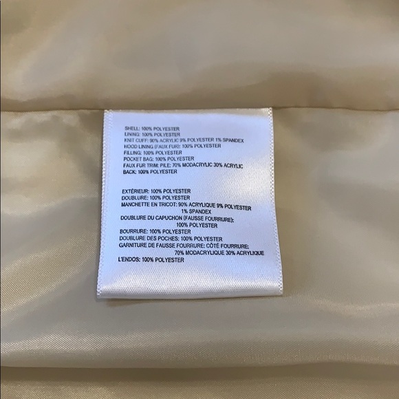 Laundry by Design beige puffer coat - Picture 4 of 8